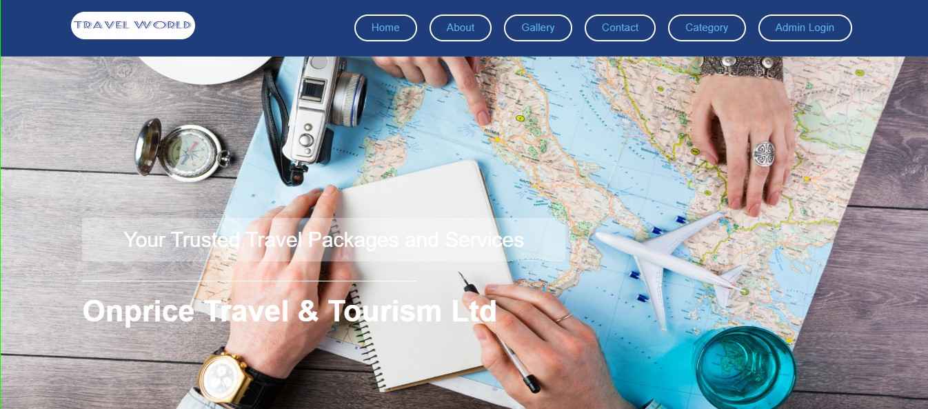 TOUR & TRAVEL MANAGEMENT SYSTEM