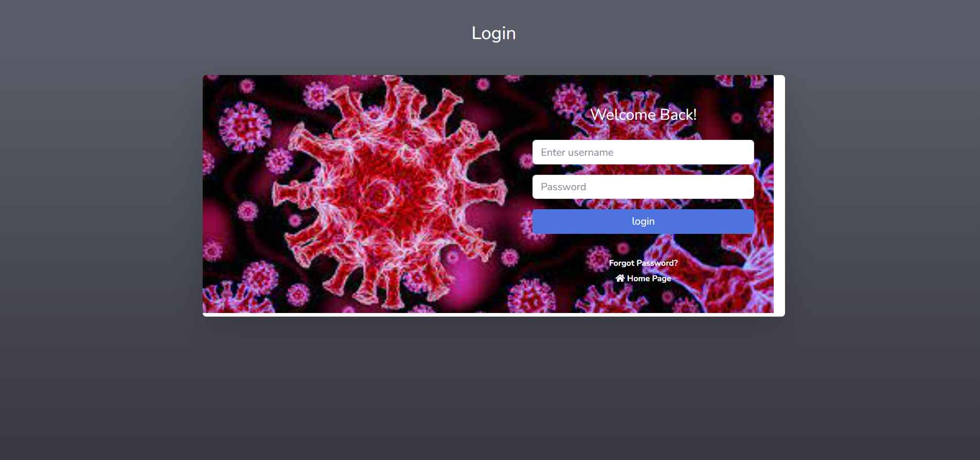 COVID 19 TRACKING SYSTEM