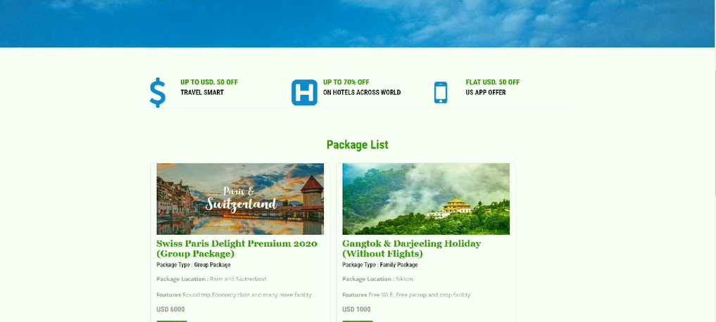 ONLINE TOURIST MANAGEMENT AND RESERVATION SYSTEM WITH ADMIN PANEL